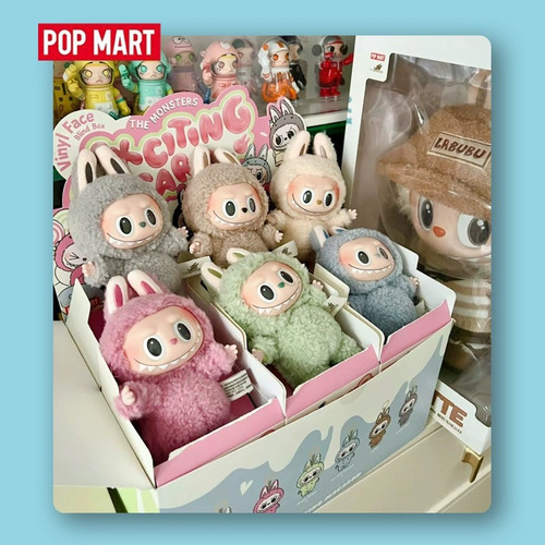 Labubu Original Pop Mart Oficial Exciting Macaron Blind Box Colores Al Azar