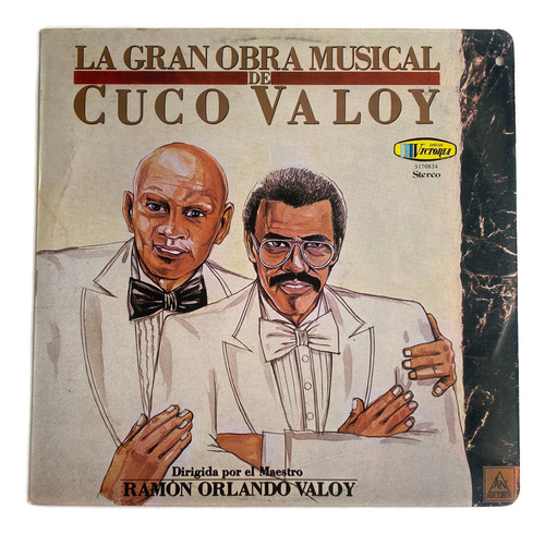 Vinilo Lp La Gran Obra De Cuco Valoy / Excelente 