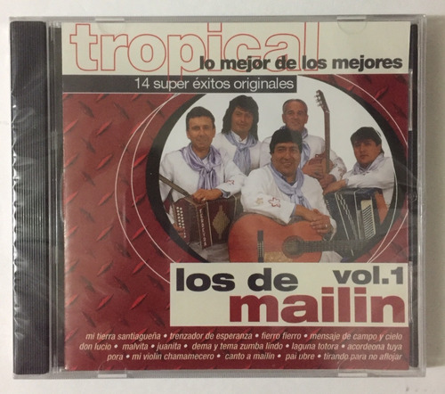 Cd Los De Mailin Lo Mejor Volumen 1 Open Music L- 