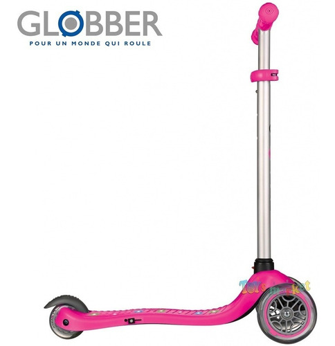 Globber Primo Starlight Luces Led Monopatin Rosa Hasta 50kg