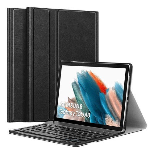 Funda Con Ñ Teclado Inalambrico Para Galaxy Tab A810.5 Kit11