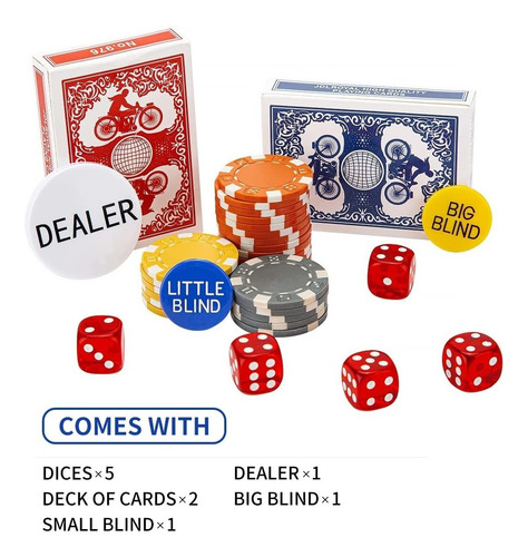 Juego De 300 Fichas Maleta Aluminio Nuevas + Cartas De Póker