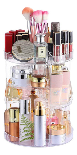 Organizador Giratório 360º Maquiagem Perfume Creme Acrílico