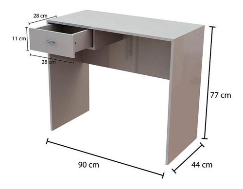 Imagen 3 de 5 de Escritorio Pc Cajon Evo Paraiso O Wengue Oficina Sin Interes