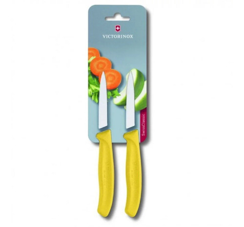 Cuchillo Victorinox Frutas Y Verduras Acero Inox 8cm Liso X2