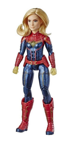 Boneca Capita Marvel Com Sons E Luzes Hasbro E3610