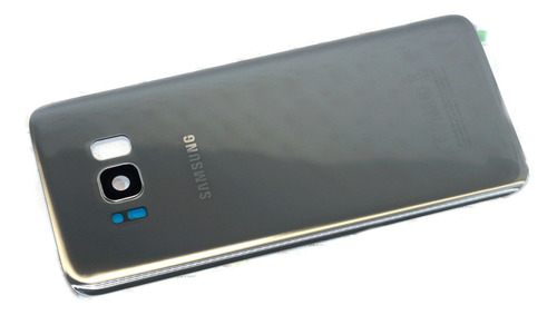 Tapa Trasera Para Galaxy S8 G950 Cristal De Camara Plata