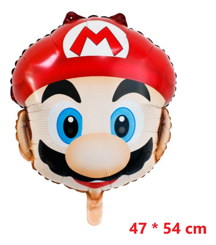 Globos Cumpleaños Decoracion Kit Fiesta Alusivo *mario Bros*