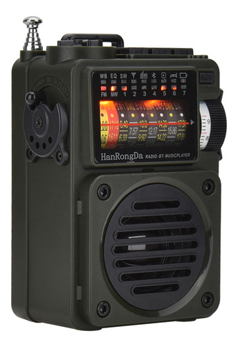 Aparato De Radio Radio Am Fm Signal Portable Punk Receiver H