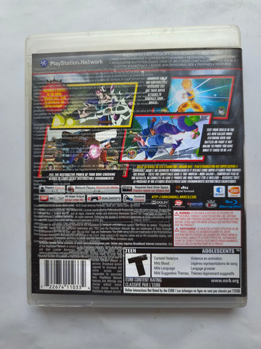 Dragon Ball Raging Blast 2 Ps3 (Usado)