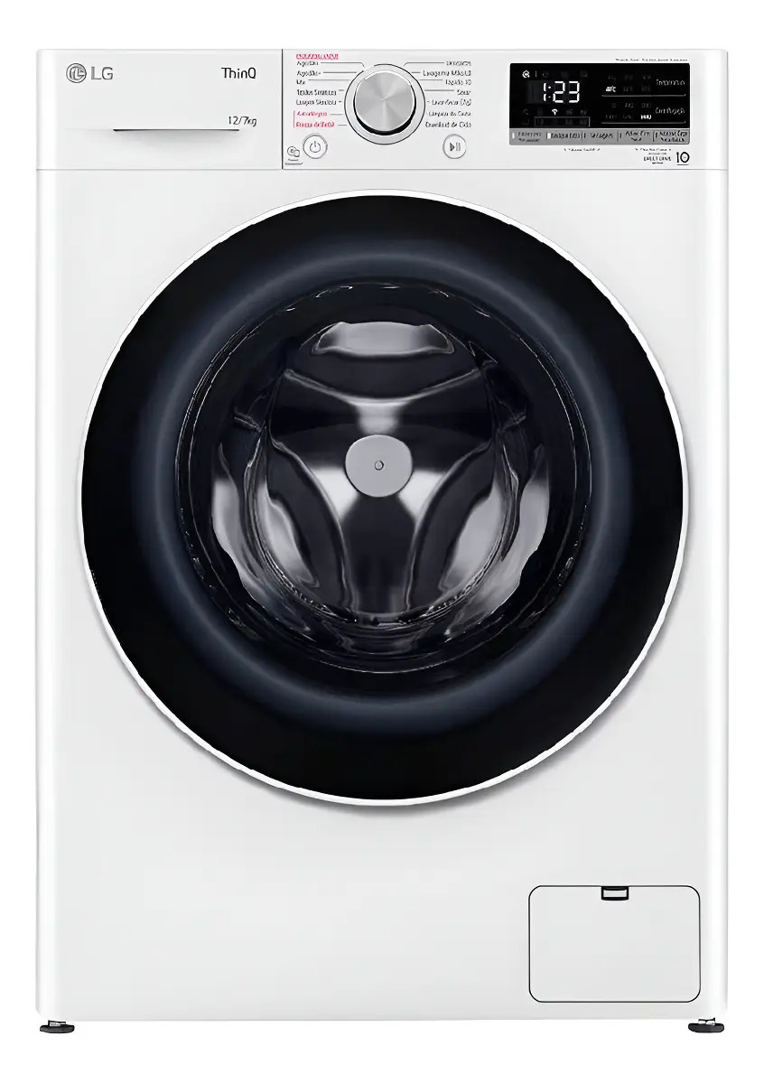 Lava E Seca LG Smart Vc4 12 Kg Com Inteligência Artificial Cor Branco