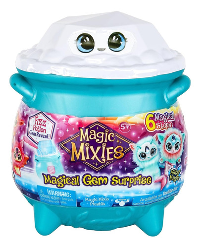 Magic Mixies Caldero Sorpresa Cambia De Color Fizz Agua 