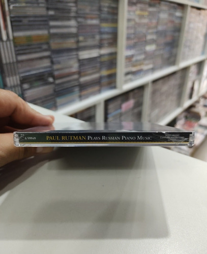 Cd - Paul Rutman - (Toca música rusa para piano)