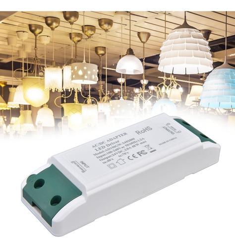 Transformador Led 24v Dc 2a 48w Potencia Led De Corriente Co