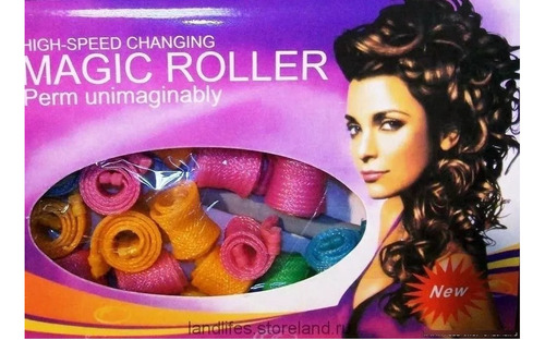 Super Magic Roller Curl Formes Formadores Cachos + Eficiente