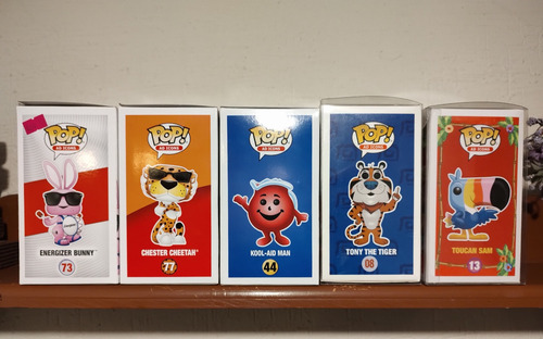 Funko Pop Ad Icons Kellogs Zucaritas Cheetos Kool Combo 80s (Usado)