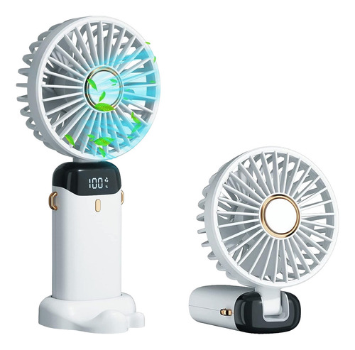 Ventilador De Mano Portátil Plegable Recargable Por Usb