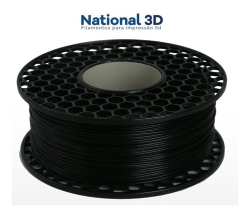 Filamento Impressão 3d Abs 1kg 1,75mm - Preto