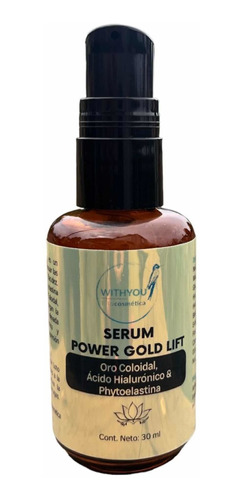Serum Power Gold Lift - Hidrata, Reafirma E Ilumina Con Oro
