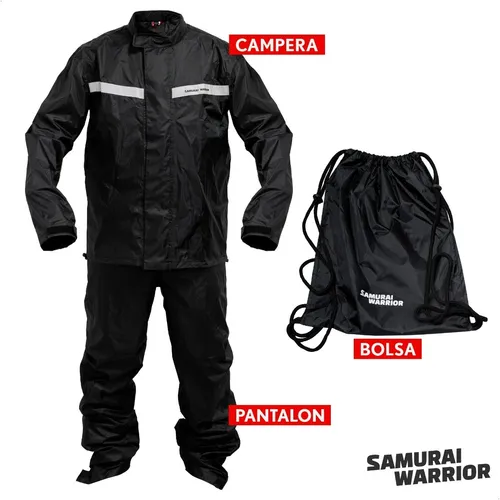 Traje Lluvia Moto Impermeable Samurai Warrior Kumori Hombre