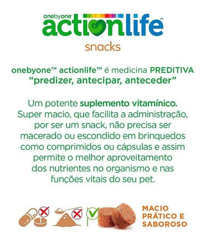 Actionlife Omega Suplemento Snack Para Weimaraner Pele Spin