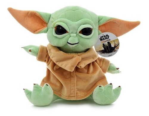 Imagen 1 de 4 de Peluche Baby Yoda 25 Cm. Original De Phi Phi Toys