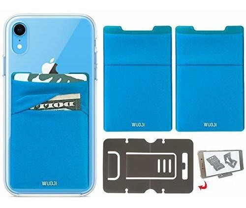 Funda Celular - [2pc] Rfid Blocking Phone Card Wallet - Doub