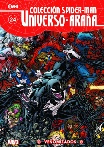 Cómic, Marvel,  Spider-man: Universo-araña 24: Venomizados