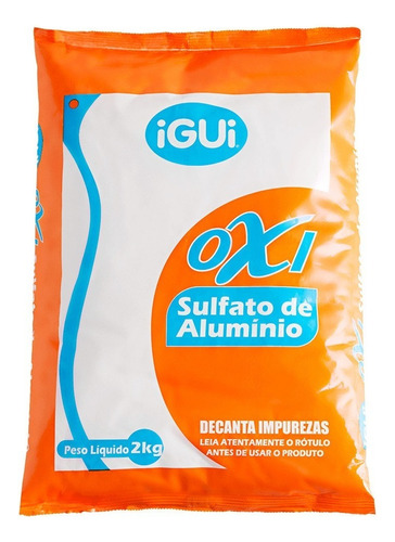 Oxi Sulfato De Alumínio 2 Kg Para Piscina - Igui