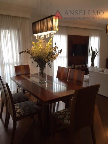 Apartamento Com 3 Dormitórios À Venda, 129 M² Por R$ 599.000,00 - Parque Das Nações - Santo André/sp - Ap1225