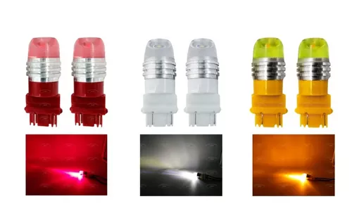 Foco LED de Cuartos y Stop Hiper-LED 12v - Fijo - Estrobo - Blanco