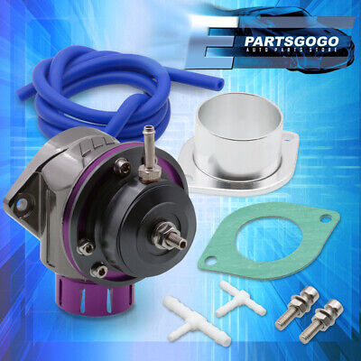 Billet Aluminum Turbo Purple Blow Off Valve Bov + Weld O Aac