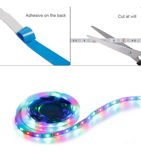 Tira De Luces Led De Color De Luz Led Ajustable