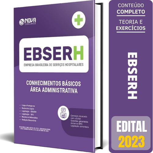 Apostila Ebserh 2023 Conhecimentos Básicos Área