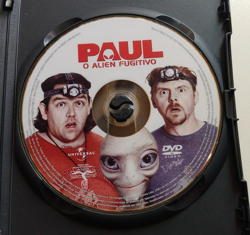 Paul O Alien Fugitivo Dvd Simon Pegg Nick Frost (Usado)