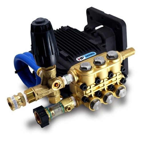 Imagen 3 de 8 de Hidrolavadora Industrial 5hp Trifásica 2500psi De Uso Rudo