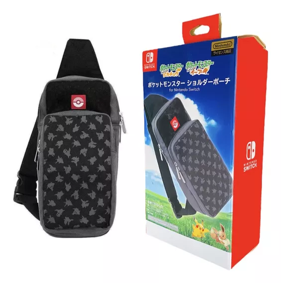 Mochila Body Nintendo Switch Oled Protect Poké Pikachu Eevee