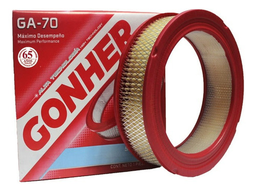 Filtro De Aire Gonher Ga70 Para Sistemas De Gas