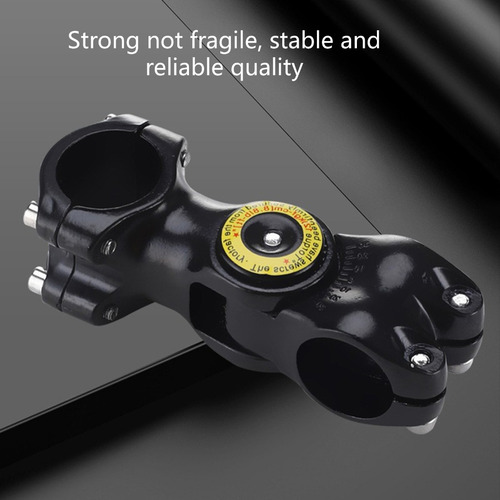 Tubo Elevador De Bicicleta Mtb-stem 120° Para Manillar Y Mon