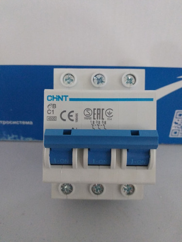 Breaker De Control  3 X 1   Amp Chint