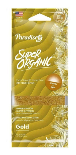 Ambientador Super Organic Gold X1 Und