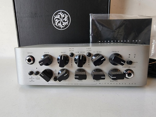 Imagen 5 de 9 de Cabezal Para Bajo Darkglass Microtubes 500 Amplificador