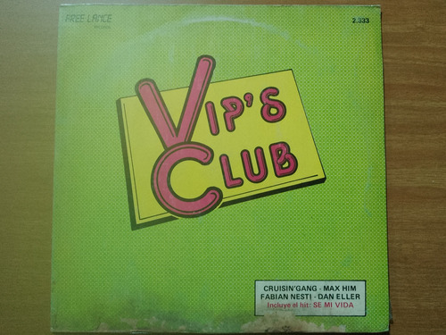 Vip's Club Lp Vinilo Impecable Laferrere-ba