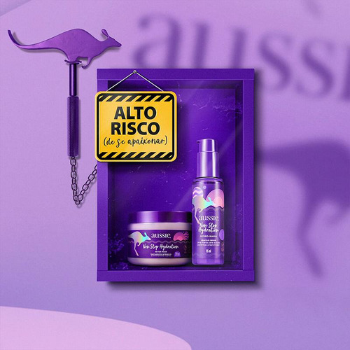 Aussie Non Stop Hydration Leave In Serum Hidratação 95 Ml