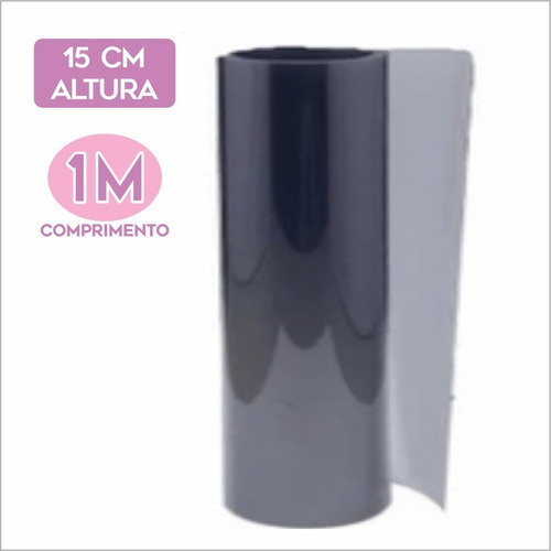 Imagem 2 de 3 de Tira De Pet - Acetato Para Cintar Bolo Naked - 15 Cm X 1 M