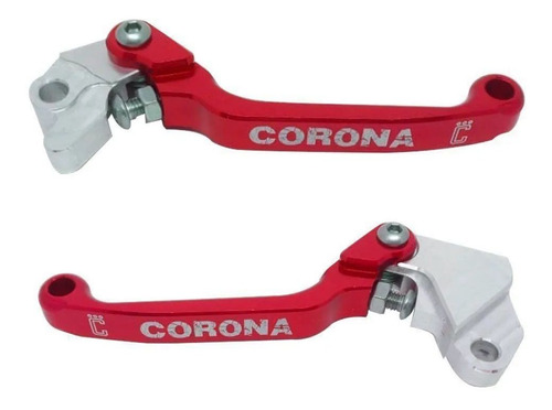 Kit Manete Retrátil Corona Freio Embreagem Crf 230 Crf 250f