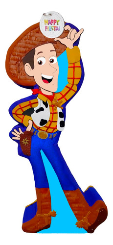 Piñata Premium 90 Cm Personalizada Fiesta Cumpleaños Niños Woody Toy Story