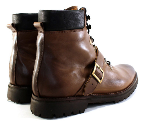 Imagen 2 de 6 de Borcego Hombre Cuero Vacuno Premium Diseño Luton By Ghilardi