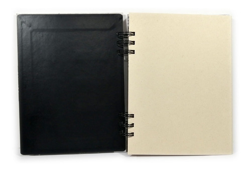 Imagen 2 de 3 de Bitácora Death Note Media Carta 60 Hojas Beige De 150 Gramos