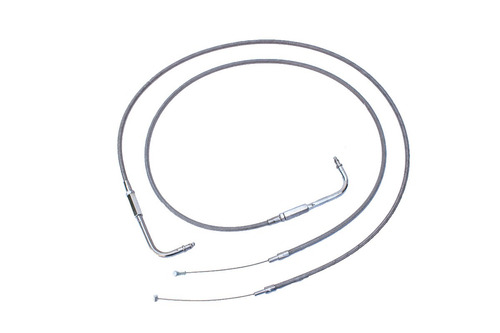 Chicotes De Acelerador Acerados Para Harley Davidson 0.80 Mt